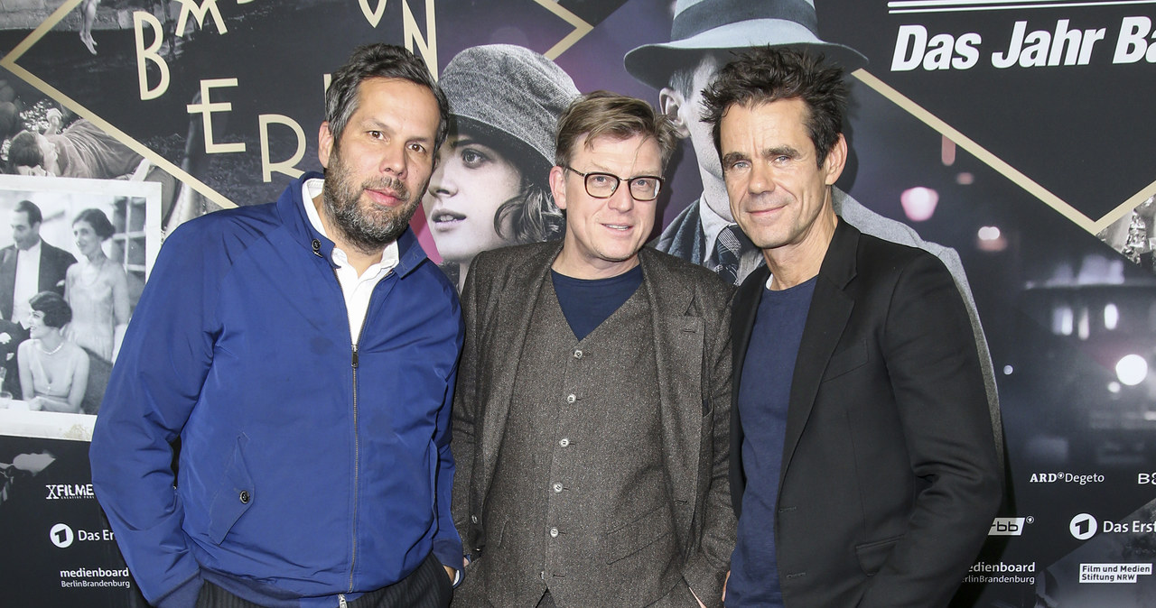 Achim von Borries, Henk Handloegten, Tom Tykwer /Isa Foltin /Getty Images