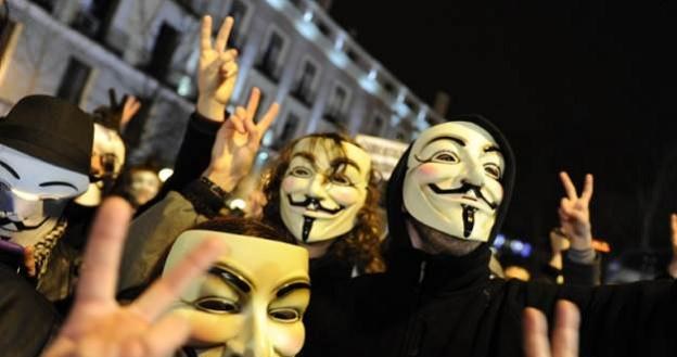 ACTA podpisane - czy Anonymous przygotują cyfrowy odwet? /AFP