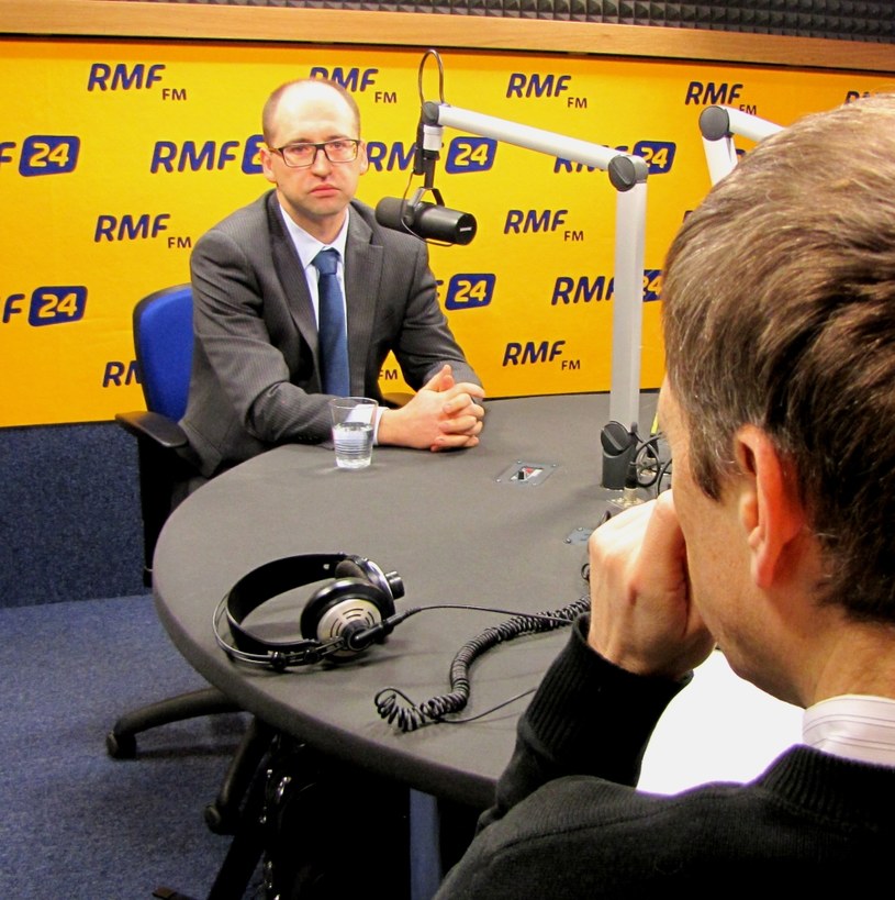 Adam Bielan w Kontrwywiadzie RMF FM /Magdalena Jednacz /RMF FM