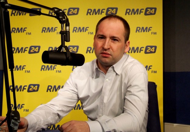 Adam Bielan w studiu RMF FM &nbsp; /poboczem.pl