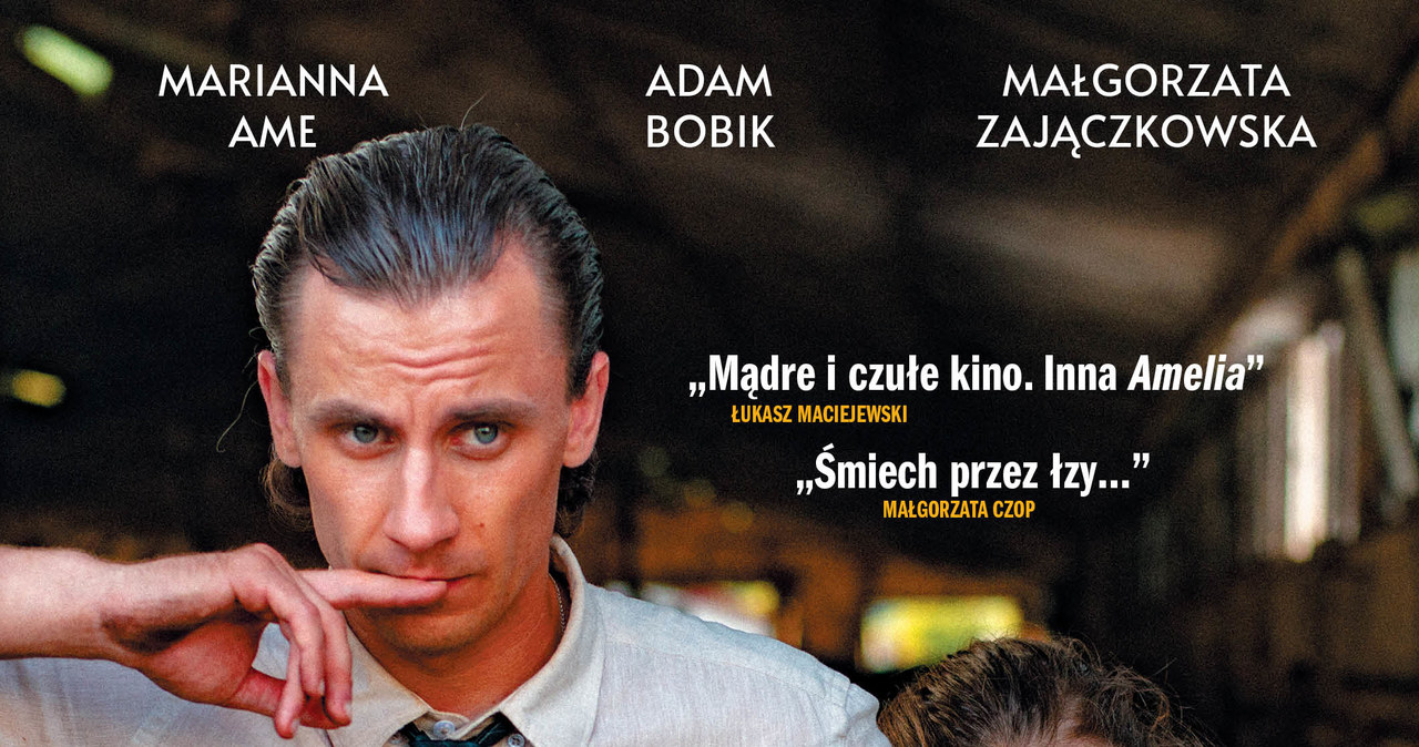 Adam Bobik i Marianna Ame na plakacie filmu "Tonia" /materiały prasowe