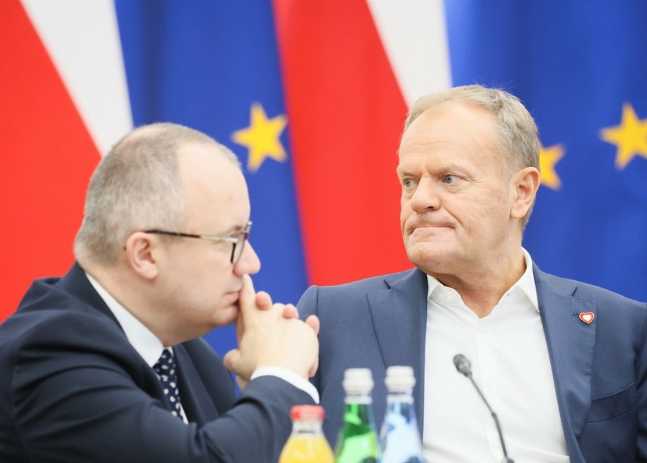 Adam Bodnar i Donald Tusk /Pawel Wodzynski /East News
