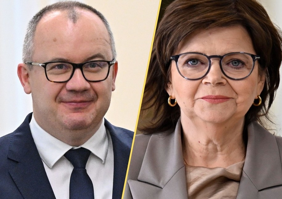 Adam Bodnar, Izabela Leszczyna /Radosław Pietruszka /PAP