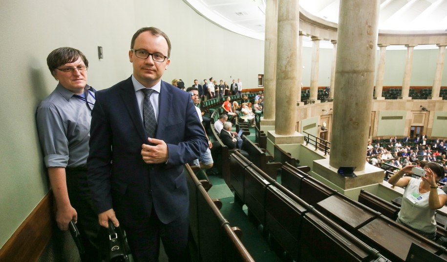 Adam Bodnar na sali sejmowej /Paweł Supernak  /PAP