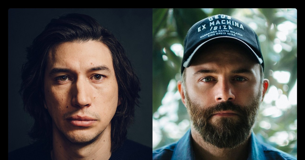 Adam Driver i Philip Barantini /Netflix /materiały prasowe