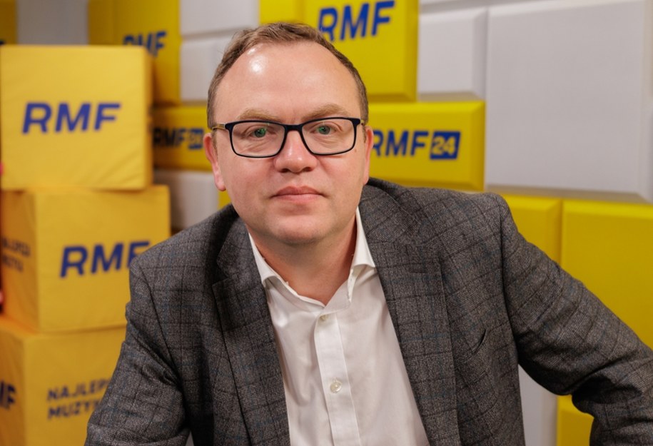 Adam Eberhardt, wicedyrektor Studium Europy Wschodniej UW /Marcin Suchmiel /RMF FM