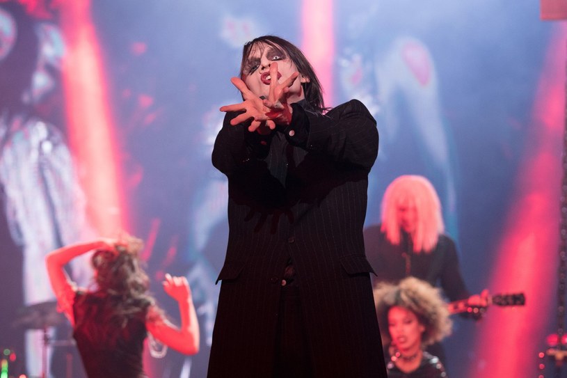 Adam Fidusiewicz jako Marilyn Manson /M. Zawada /Polsat