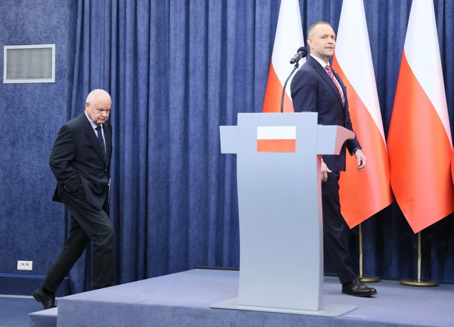 Adam Glapiński i Karol Nawrocki /	Wojciech Olkuśnik /East News