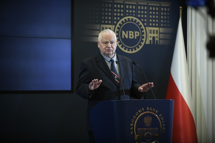 Adam Glapiński, prezes NBP, liczy na spadek inflacji dzięki Tarczy Antyinflacyjnej /NBP /materiały prasowe