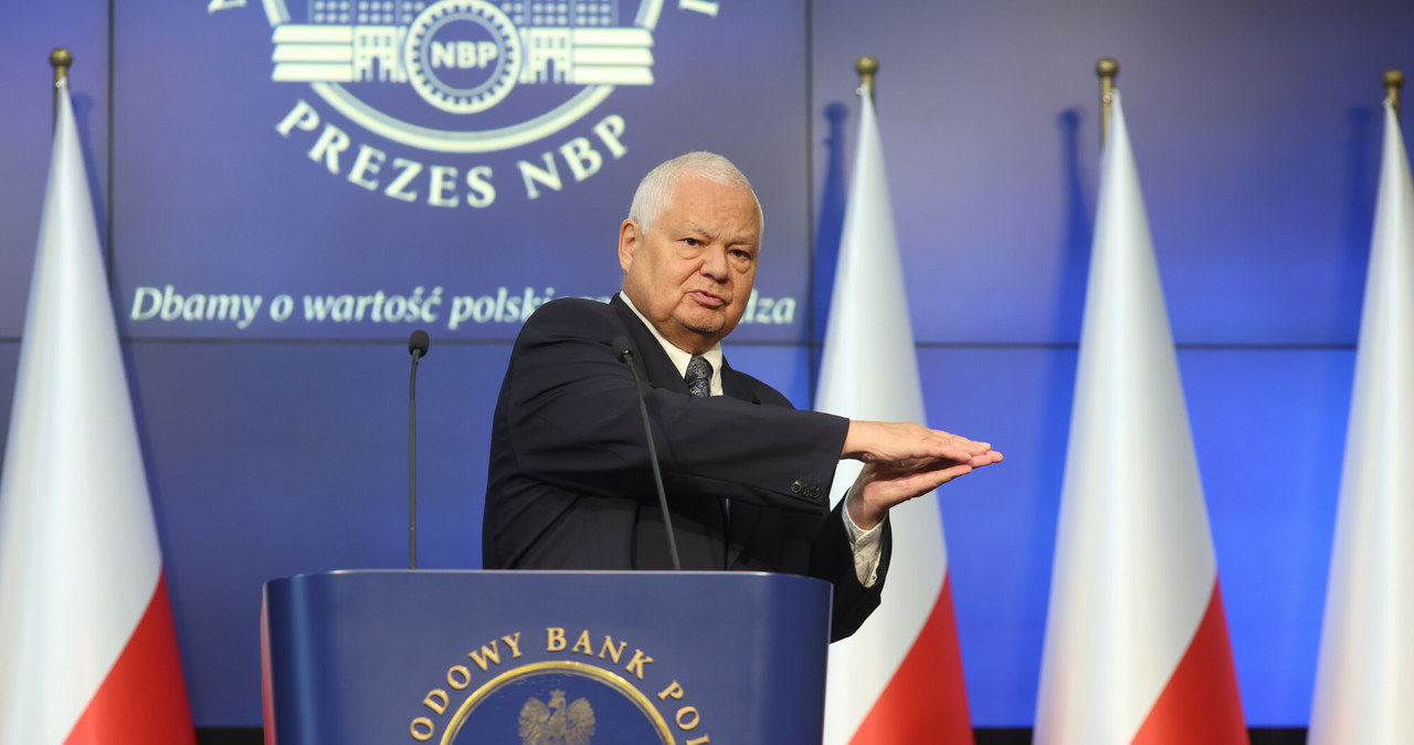 Adam Glapiński, prezes NBP / Fot. Andrzej Iwanczuk /Reporter