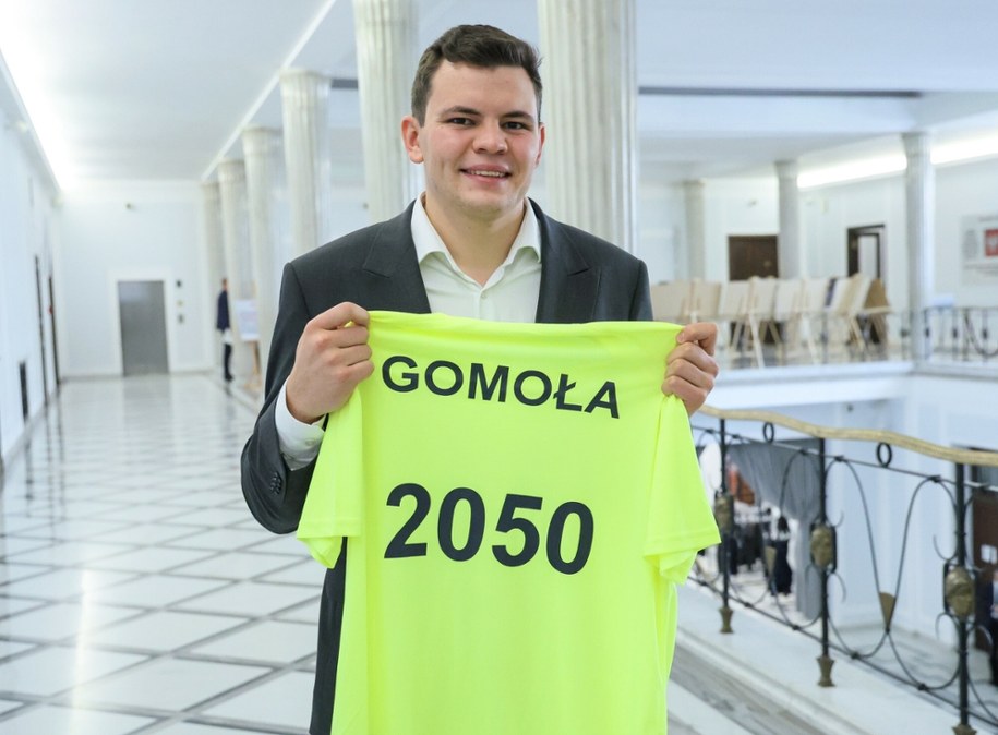 Adam Gomoła znów w barwach Polski 2050 /Wojciech Olkusnik  /East News