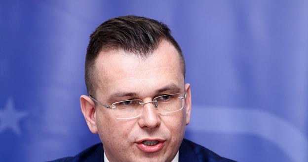 Adam Hamryszczak,podsekretarz stanu w Ministerstwie Inwestycji i Rozwoju. Fot. Artur Szczepański /Reporter