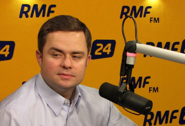 Adam Hofman /Olga Wasilewska (RMF FM) /RMF FM