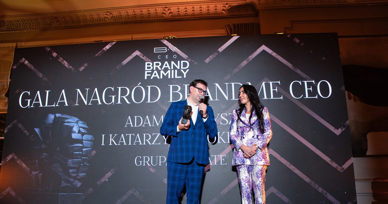 Adam i Katarzyna Mokrysz, Grupa Mokate, fot. BrandME CEO /INTERIA.PL