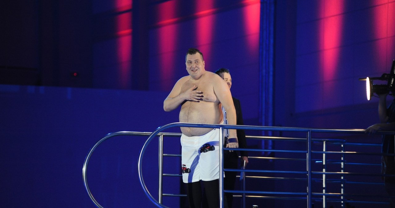 Adam Kraśko w programie "Celebrity Splash" /Piotr Andrzejczak /MWMedia