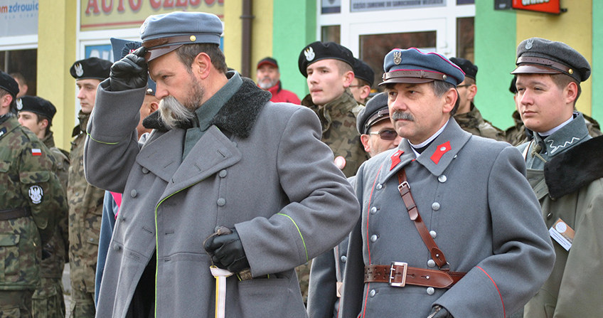 Adam Lachcik jako Józef Piłsudski. Fot: Małgorzata Żyłko/INTERIA /