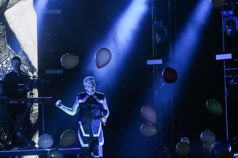 Adam Lambert na Torwarze /Fot. Agata Grzybowska /