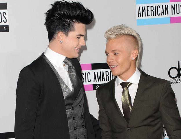 Adam Lambert z chłopakiem - od miłości do nienawiści krótka droga (fot. Jason Merritt) /Getty Images/Flash Press Media