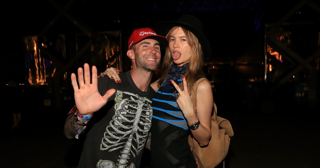 Adam Levine i Behati Prinsloo /Christopher Polk /Getty Images