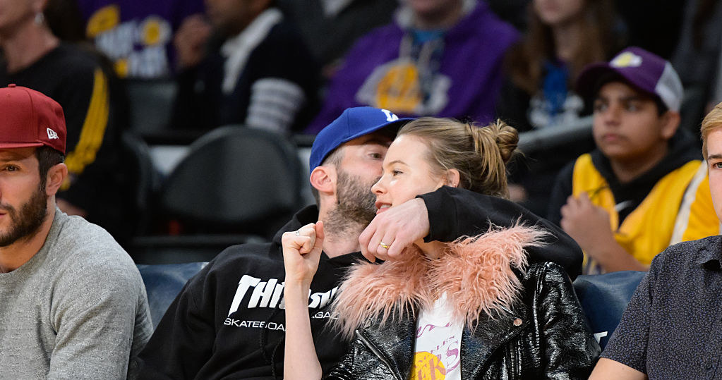 Adam Levine i Behati Prinsloo /Noel Vasquez /Getty Images