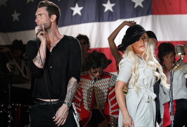 Adam Levine i Christina Aguilera nie mogą już na siebie patrzeć? fot. Christopher Polk /Getty Images/Flash Press Media