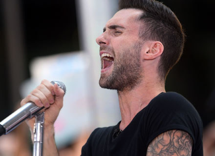 Adam Levine (Maroon 5) - fot. Scott Gries /Getty Images/Flash Press Media