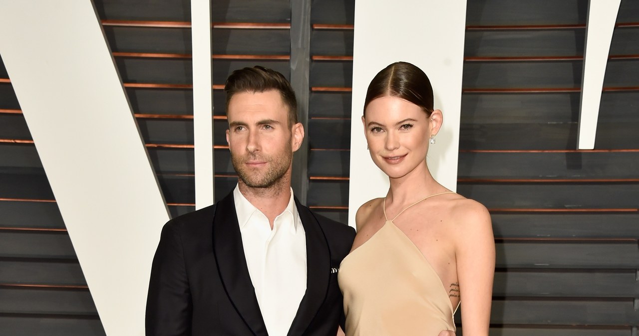 Adam Levine z żoną /Pascal Le Segretain /Getty Images