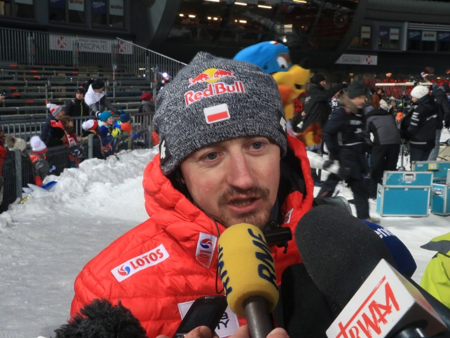 Adam Małysz skomentował wyniki polskich skoczków /Józef Polewka, RMF FM