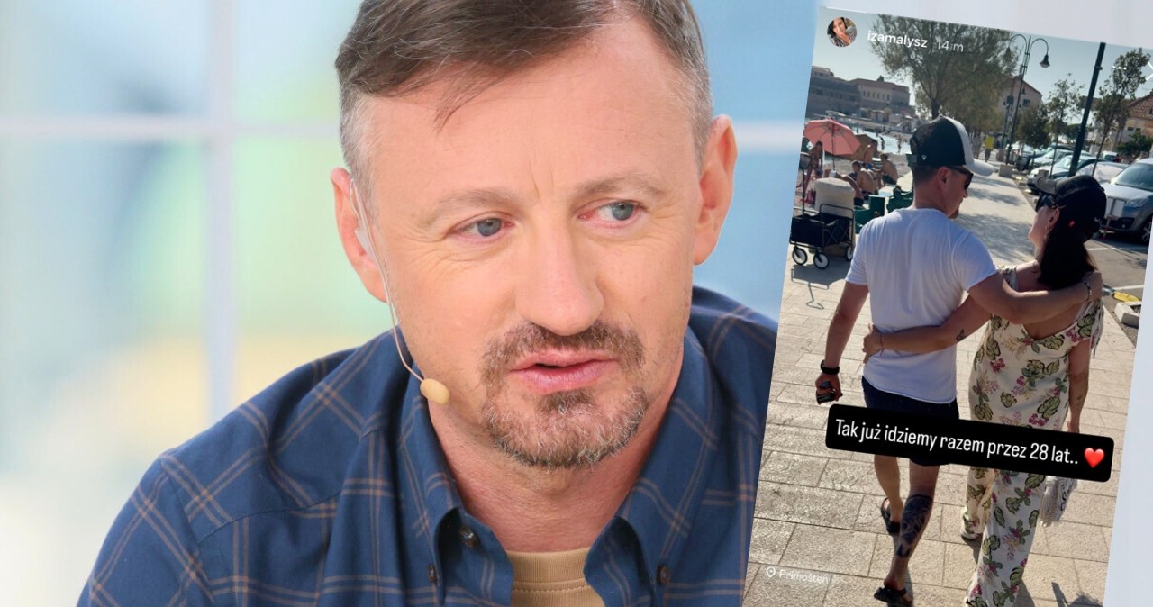 Adam Małysz ukrywał tatuaż. Zdjęcie żony ujawniło sekret skoczka /https://www.instagram.com/izamalysz/ /East News