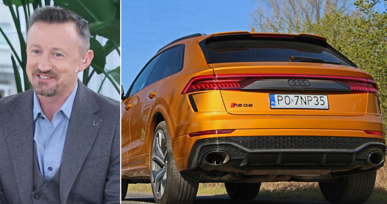 Adam Małysz został przyłapany w pomarańczowym Audi RS Q8 / fot. Wojciech Olkusnik; Dzien Dobry TVN; East News / Interia.pl; Michał Domański /