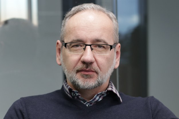 Adam Niedzielski stwierdził, że Grzegorz Braun "w rosyjskiej tv staje się stronnikiem Putina" /Piotr Szydłowski /RMF FM