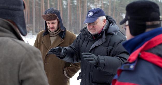 Adam Woronowicz i Janusz Zaorski na planie "Syberiady polskiej" /materiały dystrybutora