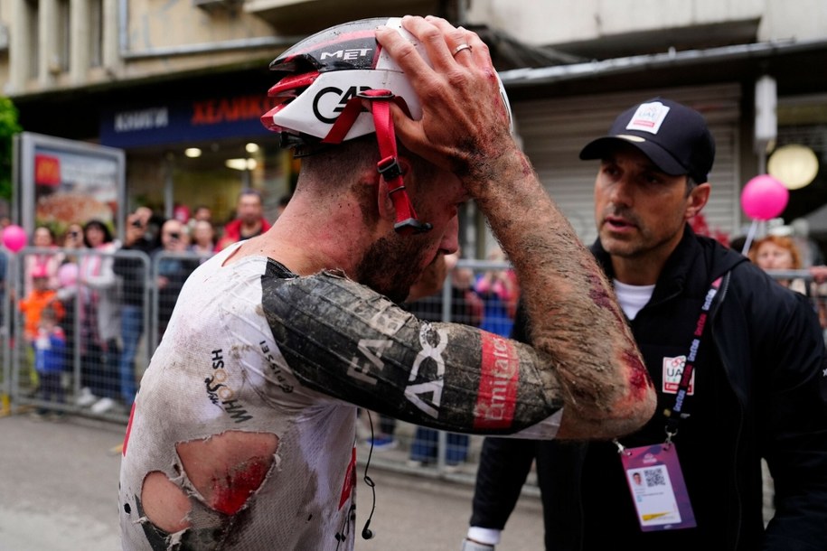 Adam Yates po fatalnym wypadku /Rex Features/Ferrari/LaPresse/Shutterstock /East News