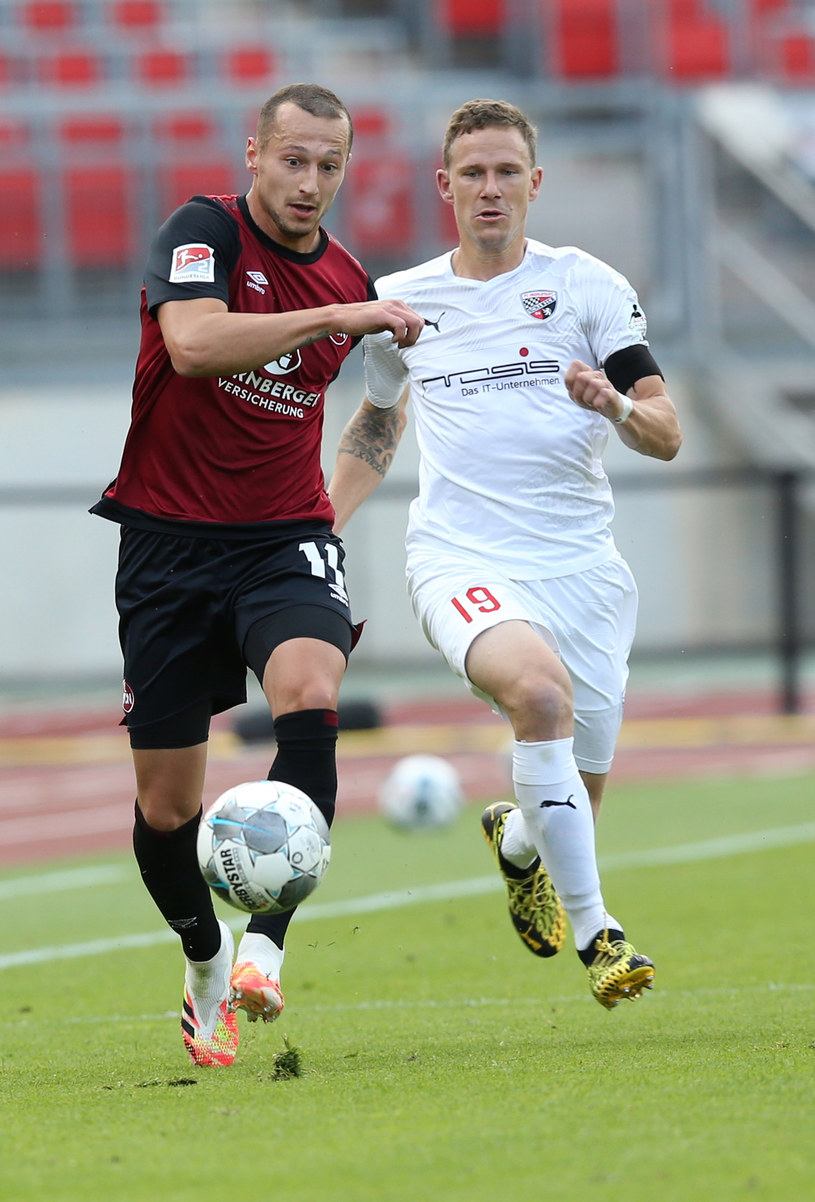 Adam Zrelak w barwach 1. FC Nürnberg /EXPA    /Newspix