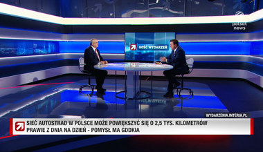 Adamczyk w "Gościu Wydarzeń": Drogi ekspresowe nie będą przekształcane w autostrady  