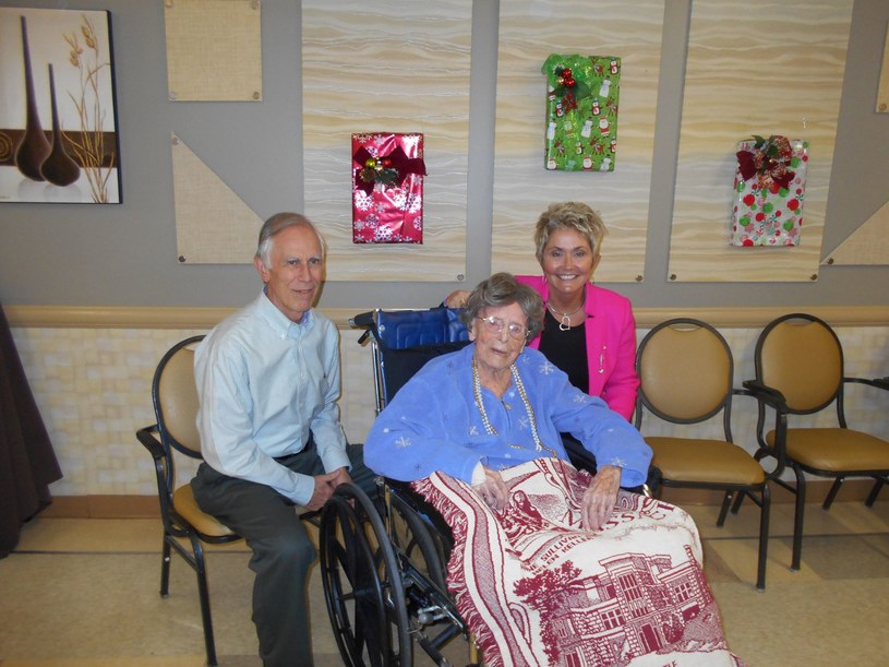 Adele Dunlap - najstarsza kobieta w USA / Fot: Country Arch Care Center /facebook.com