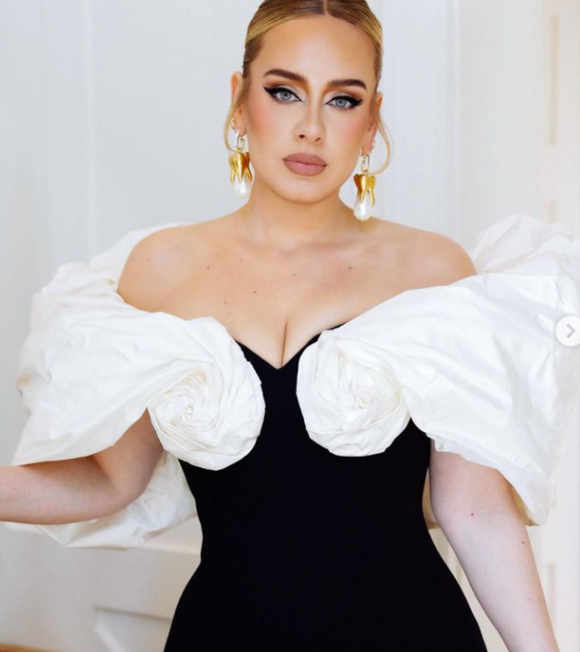 Adele, fot. https://www.instagram.com/schiaparelli/ /Instagram
