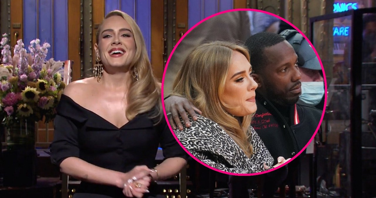 Adele i Rich Paul, fot. /USA TODAY Sports/Sipa USA/ /NBC/ SNL/Ferrari Press/East News /East News