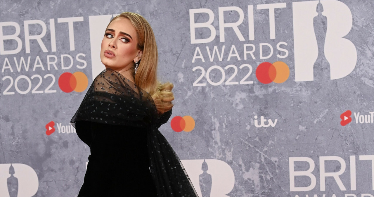 Adele na Brit Awards 2022 /East News