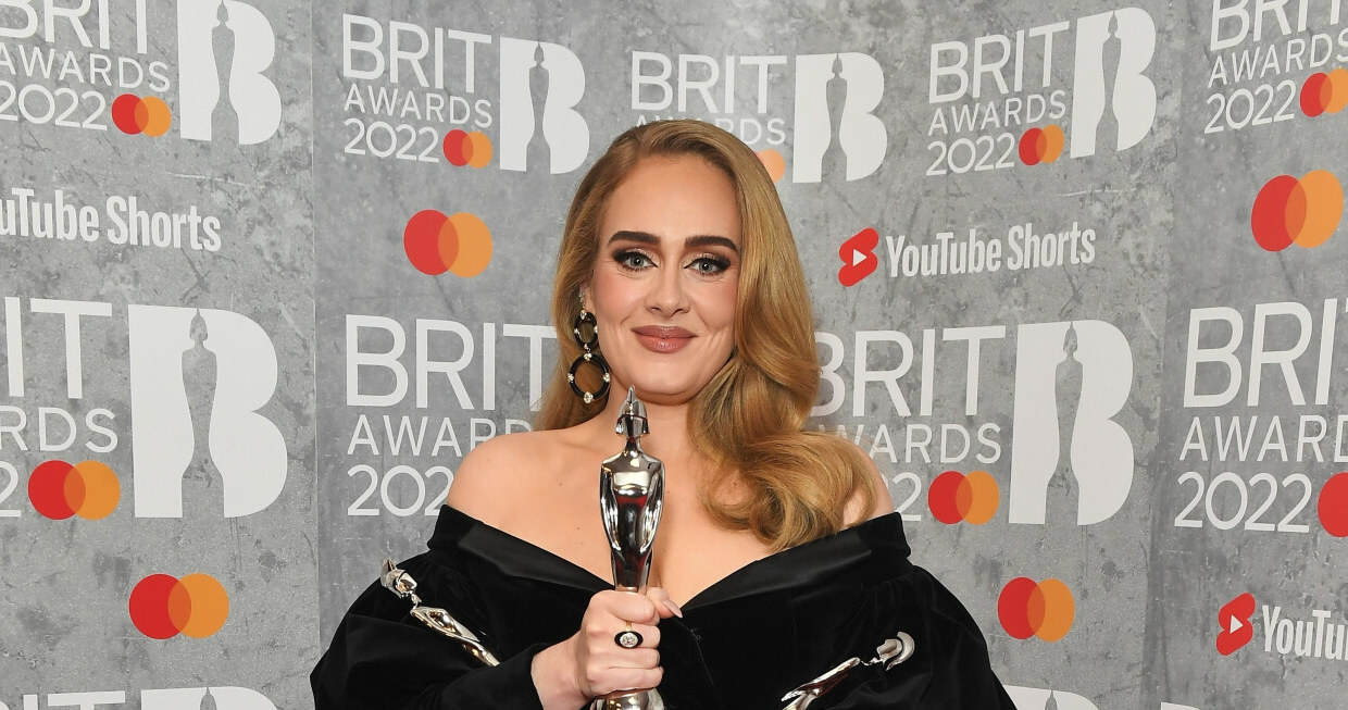 Adele na Brit Awards 2022 /Rex Features/EAST NEWS