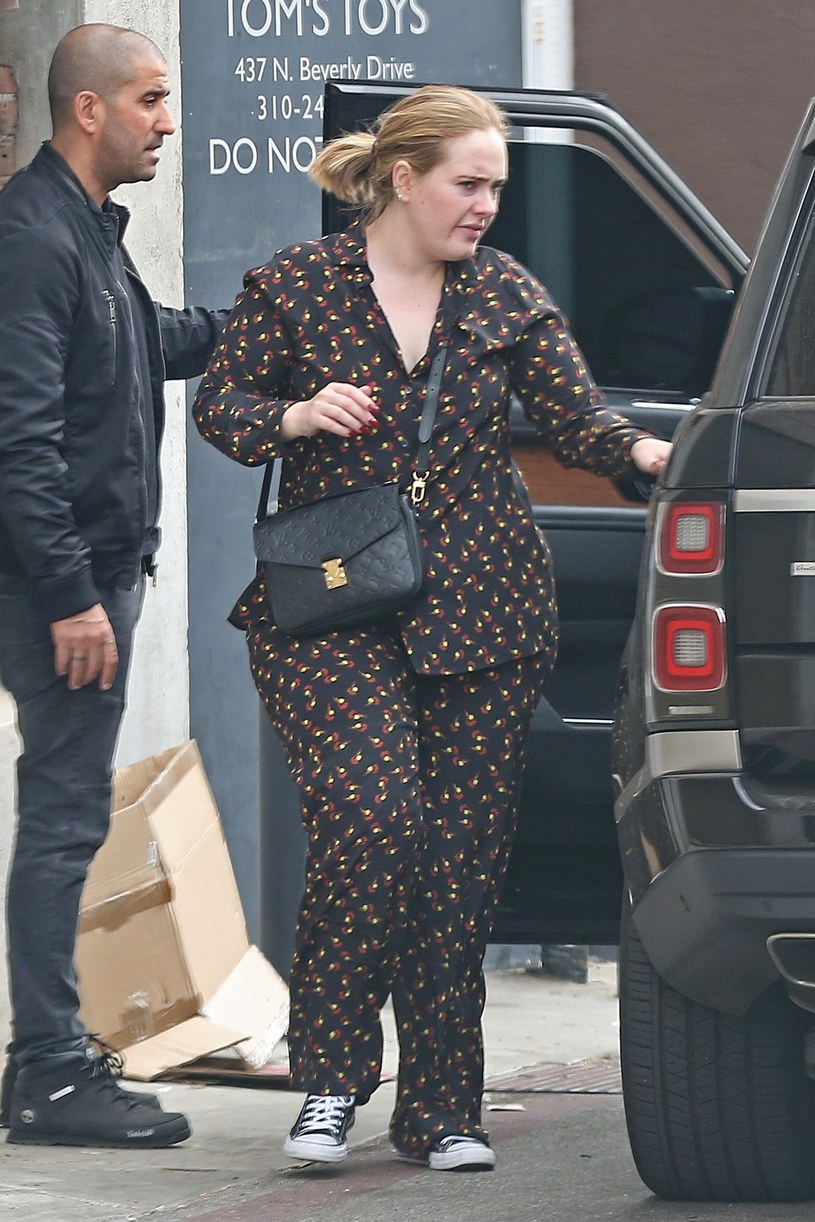 Adele na zakupach w Los Angeles /East News