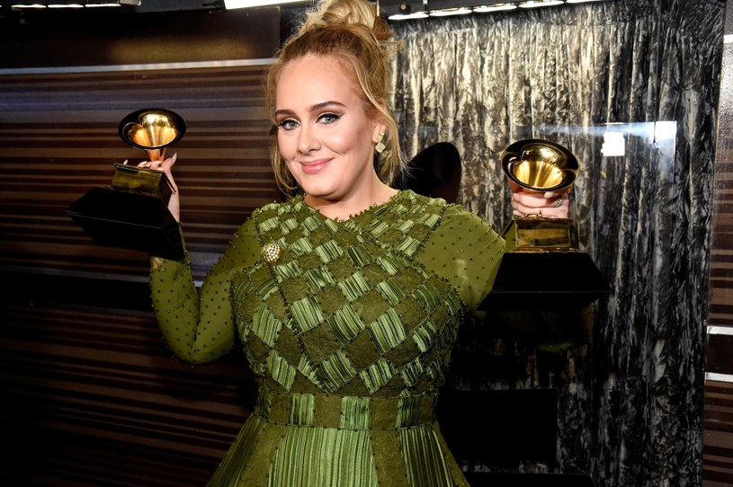 Adele pojawiła się na imprezie Drake'a /Kevin Mazur /Getty Images