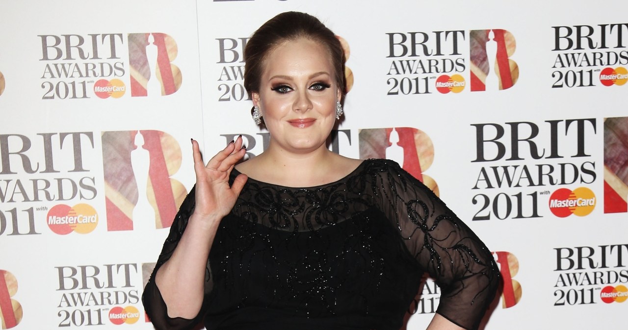 Adele przed metamorfozą /Dave M. Benett /Getty Images