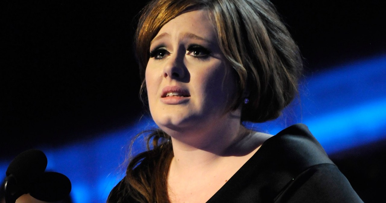 Adele przed przemianą /Kevin Mazur /Getty Images