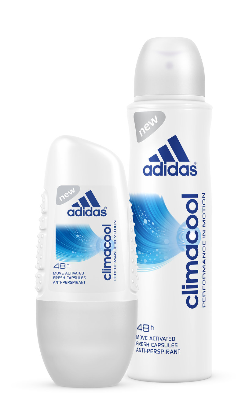 Adidas: Antyperspiranty Climacool /materiały prasowe