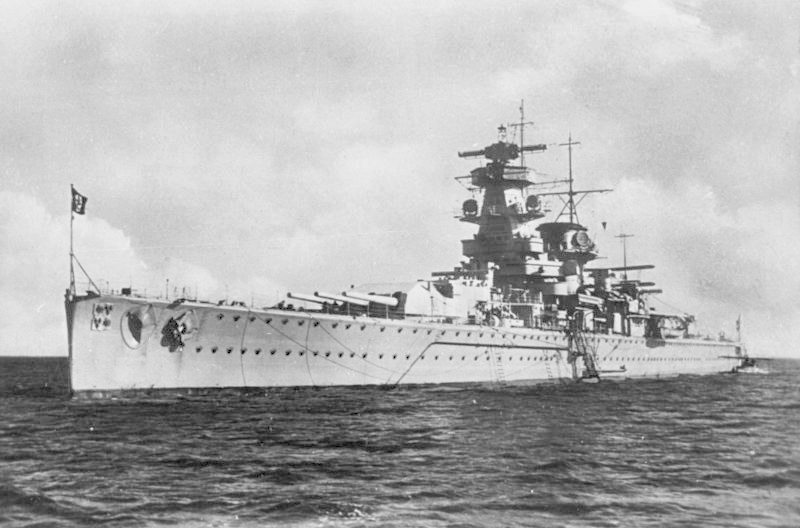„Admirał Graf von Spee” w latach swej świetności /Bundesarchiv /INTERIA.PL/materiały prasowe