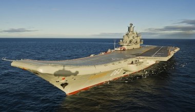 "Admirał Kuzniecow". Rosjanie wysyłają lotniskowiec do Syrii