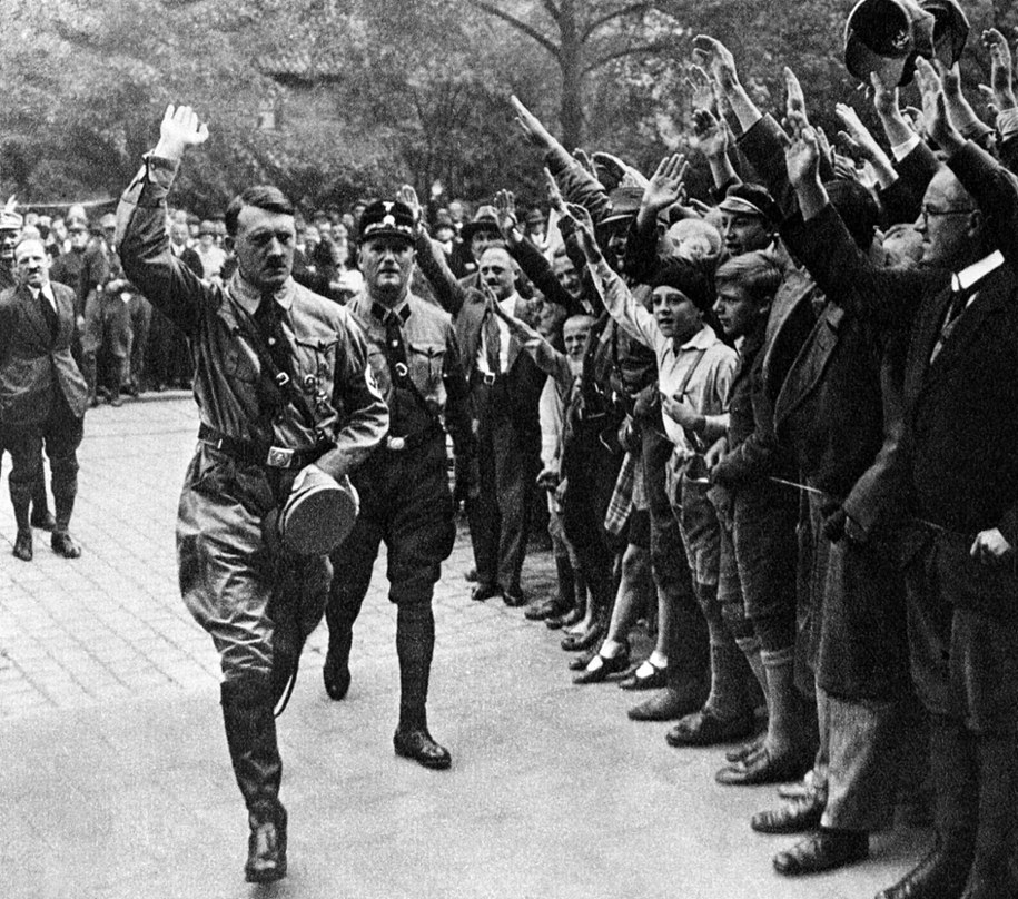 Adolf Hitler na zdjęciu z 1929 roku /	dpa Dena /PAP/DPA