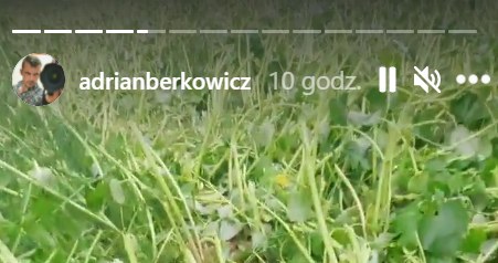 Adrian Berkowicz pokazał efekty nawałnicy i gradobicia. Widok poraża!   /https://www.instagram.com/adrianberkowicz/ /Instagram