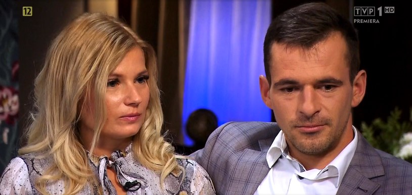 Adrian i Ilona w finale "Rolnik szuka żony 6" (screen z odcinka) /TVP /materiały prasowe